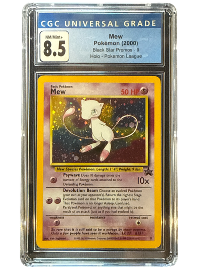 WoTC Promo  009/53 CGC8.5 #3768033006 Mew (9)  - Holofoil - Promo