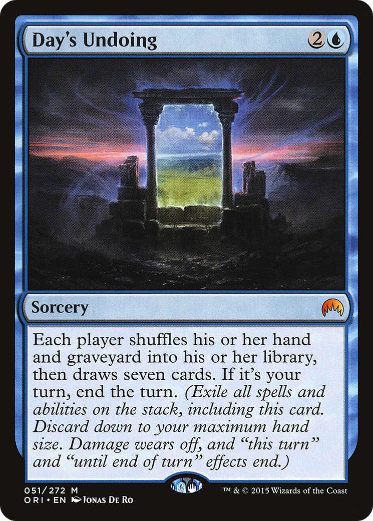 Magic Origins - (ORI-051) - Day's Undoing