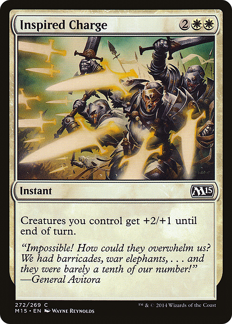 Magic 2015 - (M15-272) - Inspired Charge Foil
