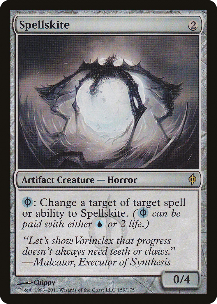 New Phyrexia - (NPH-159) - Spellskite Foil