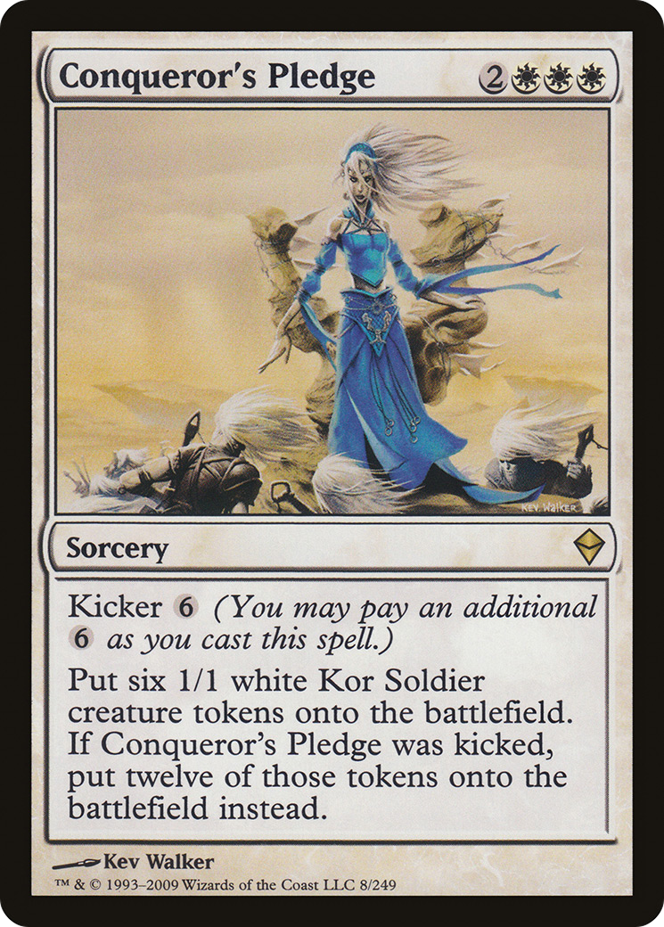 Zendikar - (ZEN-008) - Conqueror's Pledge Foil