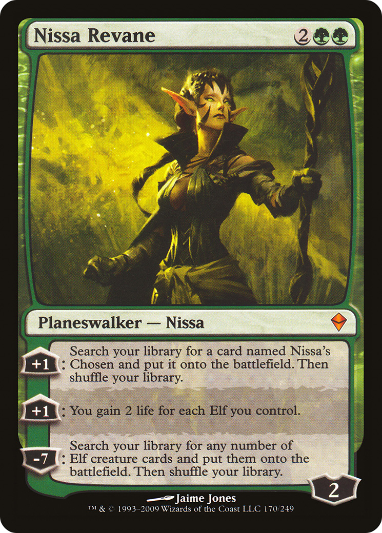 Zendikar - (ZEN-170) - Nissa Revane