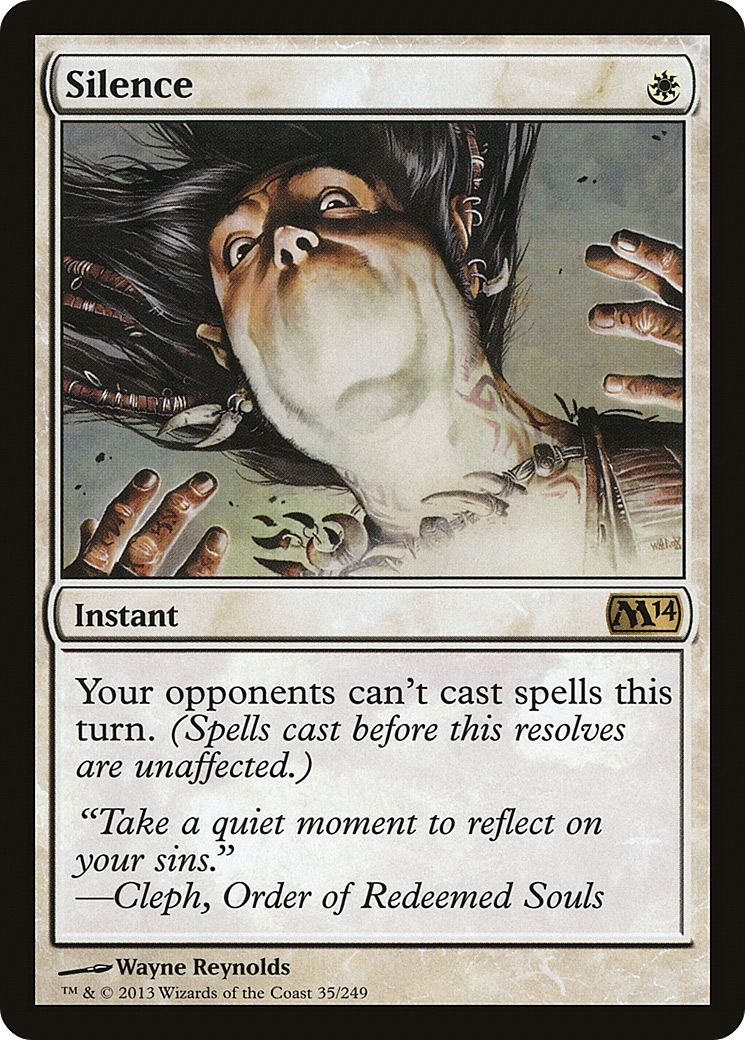 Magic 2014 - (M14-035) - Silence