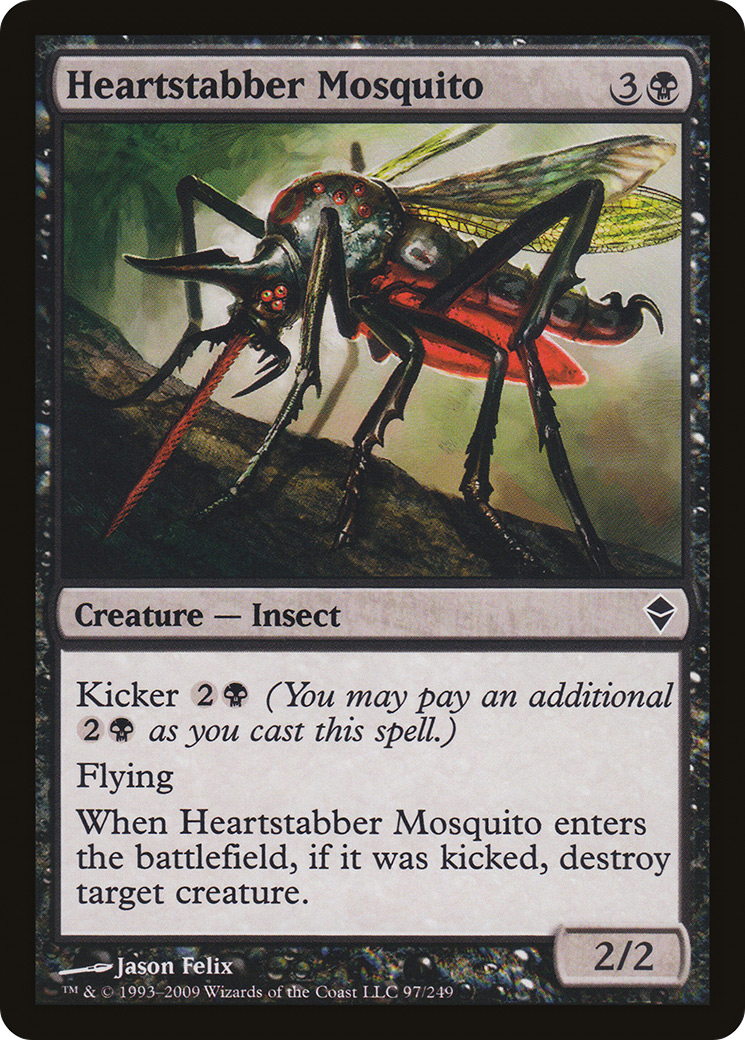 Zendikar - (ZEN-097) - Heartstabber Mosquito Foil