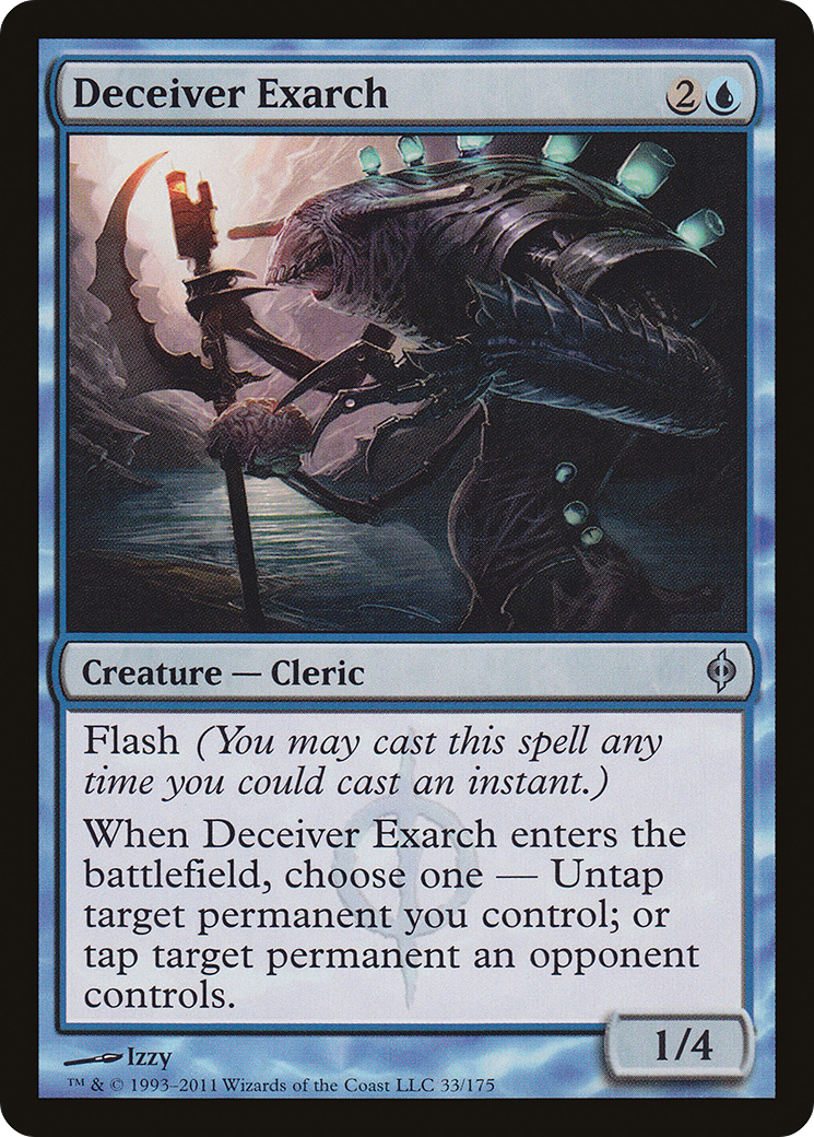 New Phyrexia - (NPH-033) - Deceiver Exarch Foil