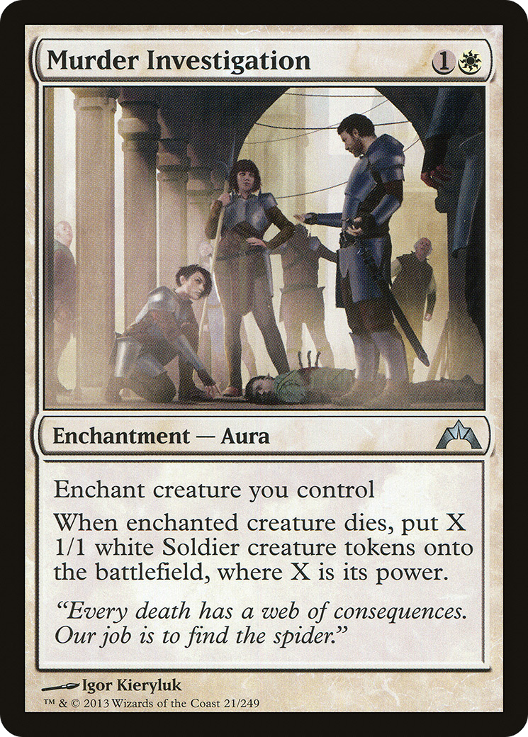 Gatecrash - (GTC-021) - Murder Investigation Foil