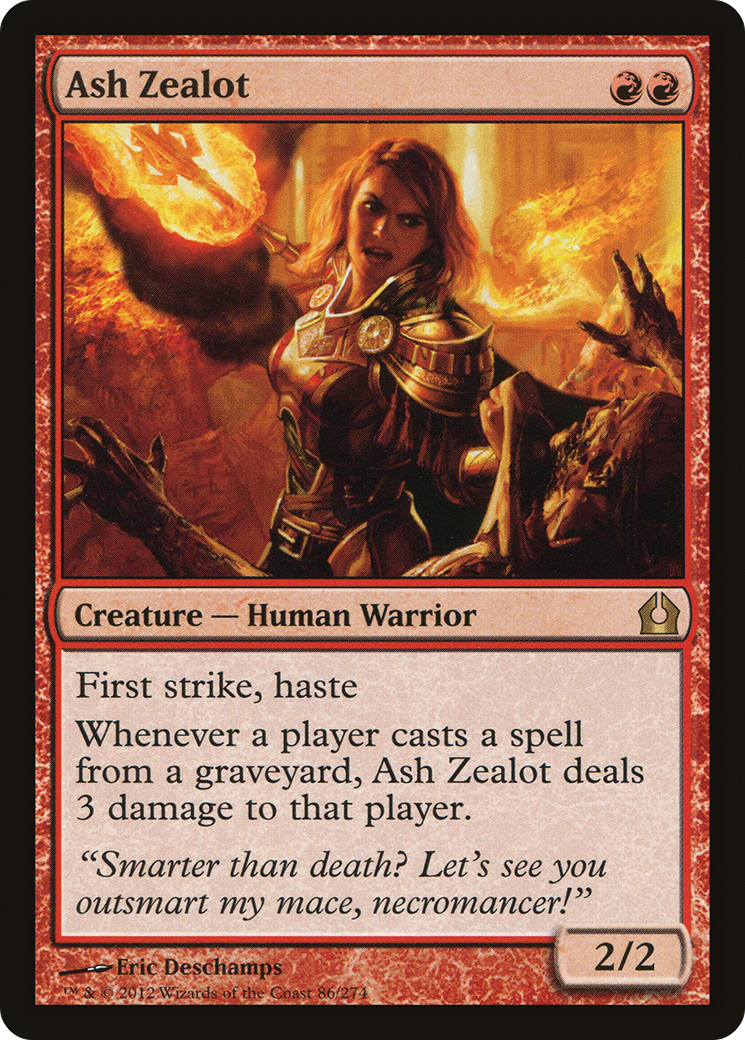 Return to Ravnica - (RTR-086) - Ash Zealot Foil