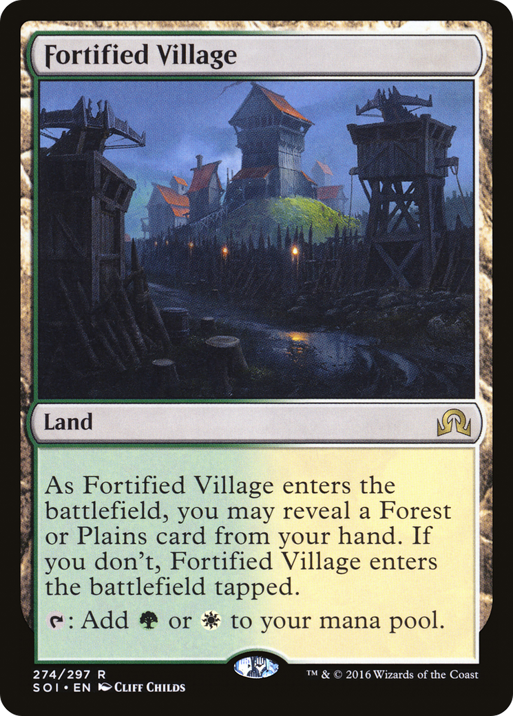 Shadows over Innistrad - (SOI-274) - Fortified Village