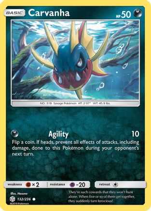 SM  Cosmic Eclipse  132 Carvanha  - Common