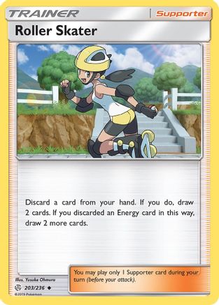SM  Cosmic Eclipse  203/236 Roller Skater  - Uncommon
