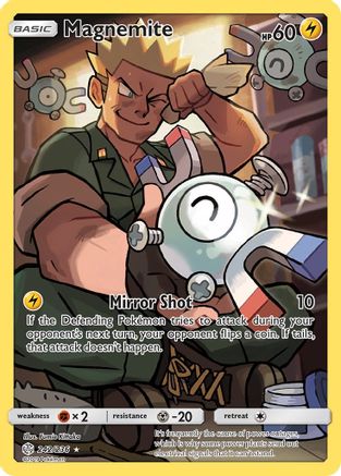 SM  Cosmic Eclipse  242/236 Magnemite (Secret)  - Holofoil - Secret Rare