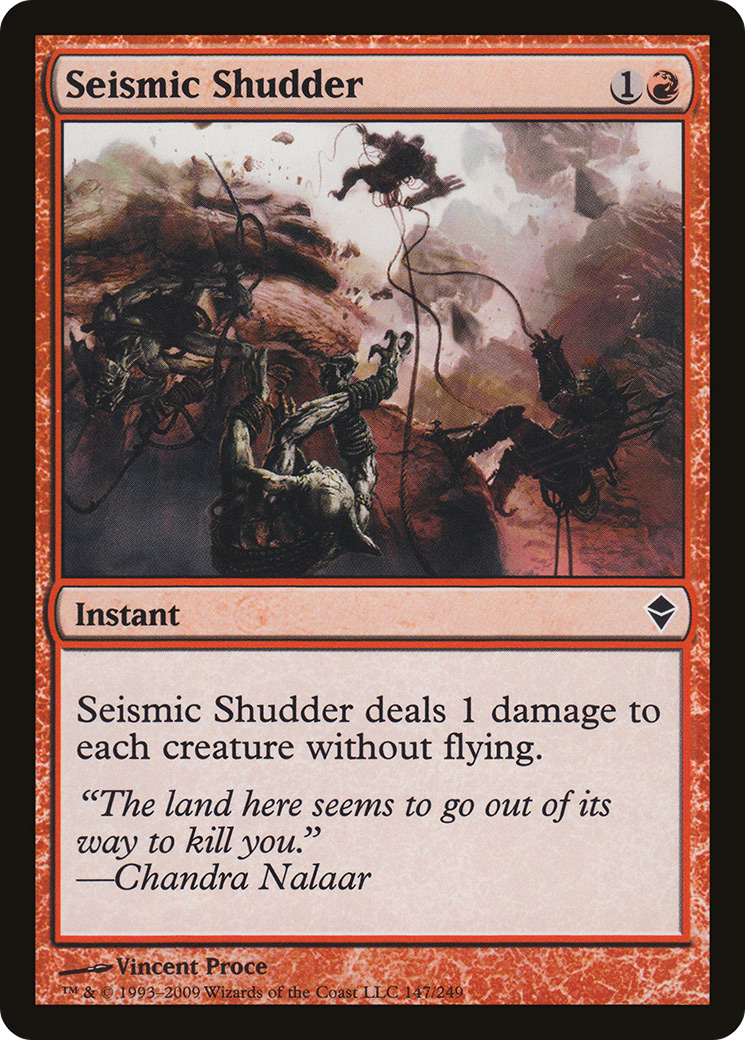 Zendikar - (ZEN-147) - Seismic Shudder Foil