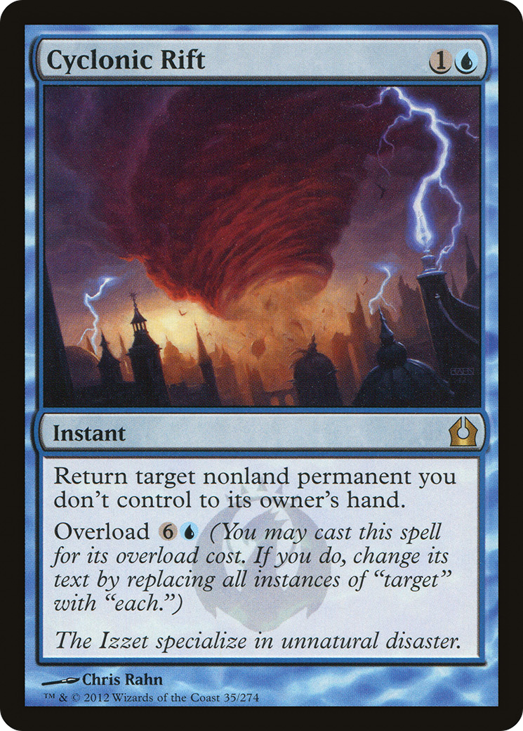 Return to Ravnica - (RTR-035) - Cyclonic Rift