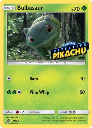 SM Promos  SM198 Bulbasaur  - Holofoil - Promo