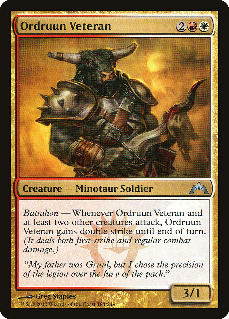 Gatecrash - (GTC-184) - Ordruun Veteran
