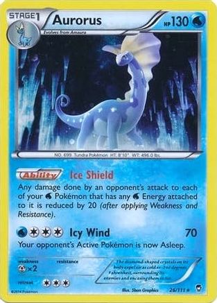 Miscellaneous Cards & Products  026/111 Aurorus  - Holofoil - Promo