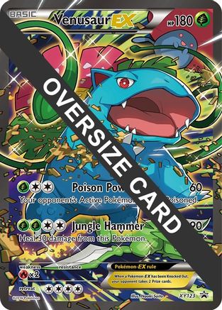 Jumbo Cards  Venusaur EX - XY123  - Holofoil - Promo