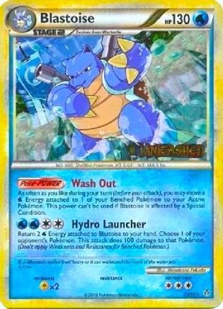 HGSS Promos /95 Blastoise - 13/95 (Prerelease)  - Holofoil - Promo