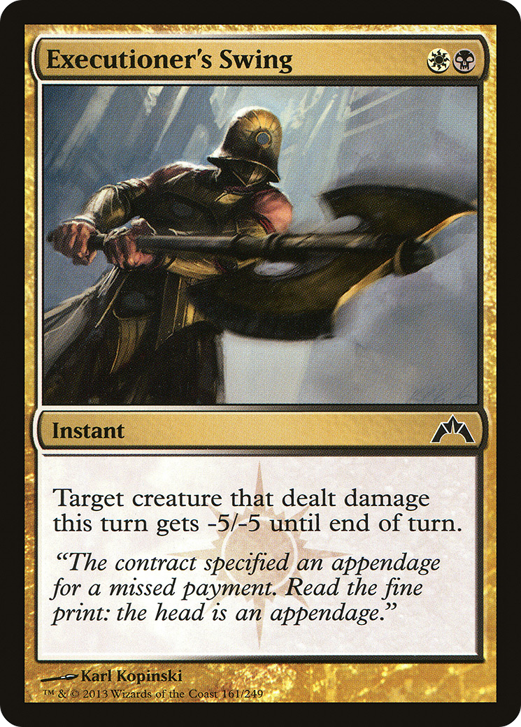Gatecrash - (GTC-161) - Executioner's Swing
