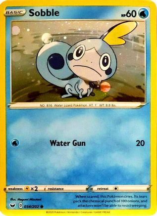 Blister Exclusives  054/202 Sobble  - Holofoil - Promo