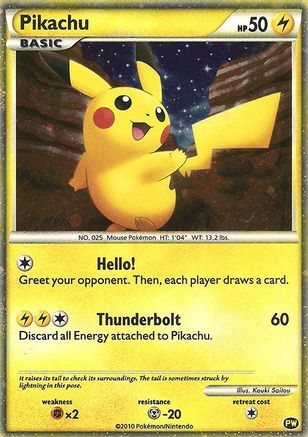 Pikachu World Collection Promos  0PW Pikachu (English)  - Holofoil - Promo