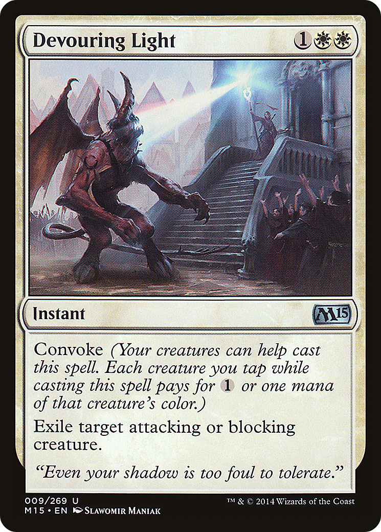 Magic 2015 - (M15-009) - Devouring Light