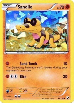 Miscellaneous Cards & Products  063/114 Sandile  - Holofoil - Promo