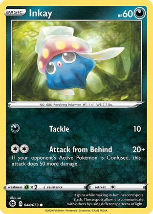Champions Path  044/73 Inkay  - Common