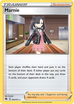 Champions Path  056/73 Marnie  - Holofoil - Holo Rare
