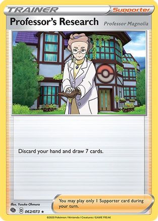 Champions Path  062/73 Professor's Research  - Holofoil - Holo Rare