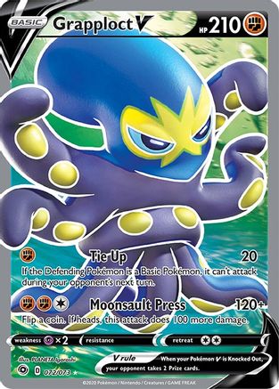 Champions Path  072/73 Grapploct V (Full Art)  - Holofoil - Ultra Rare