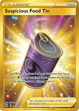 Champions Path  080/73 Suspicious Food Tin (Secret)  - Holofoil - Secret Rare