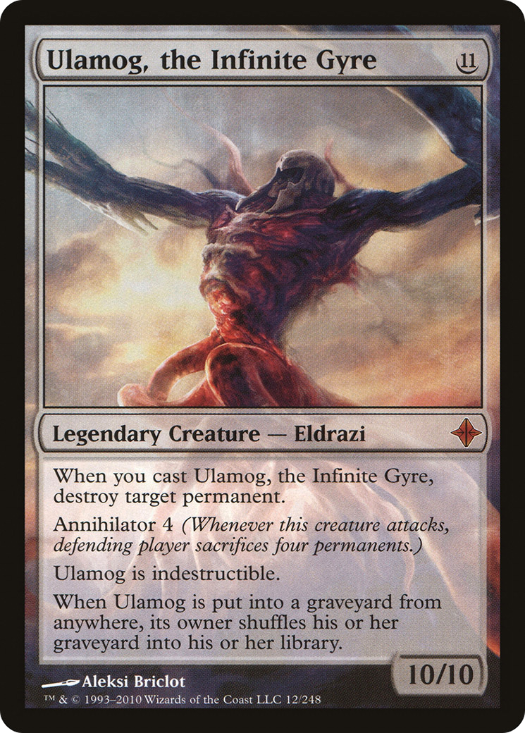 Rise of the Eldrazi - (ROE-012) - Ulamog, the Infinite Gyre