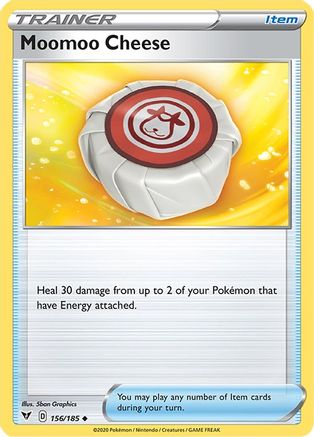 SWSH04 Vivid Voltage  156/185 Moomoo Cheese  - Uncommon