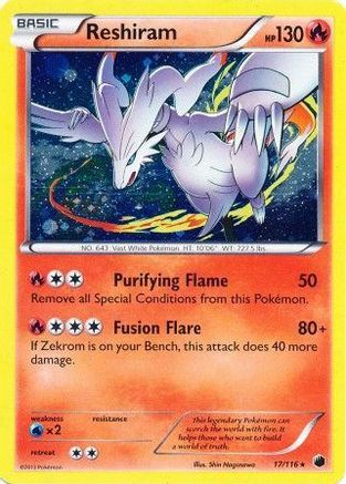 Miscellaneous Cards & Products  017/116 Reshiram  - Holofoil - Promo