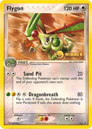 Nintendo Promos  Flygon - 025 (e-League) [Winner]  - Promo
