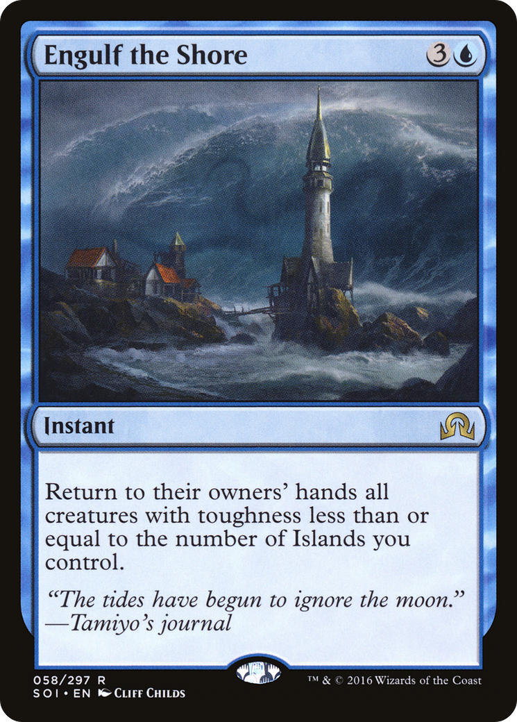 Shadows over Innistrad - (SOI-058) - Engulf the Shore Foil