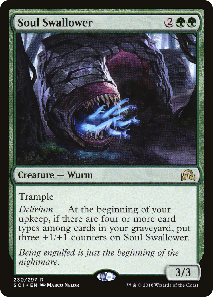Shadows over Innistrad - (SOI-230) - Soul Swallower Foil