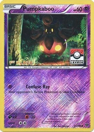 League & Championship Cards /146 Pumpkaboo - 56/146 (Pokemon League) [1st Place]  - Reverse Holofoil - Promo
