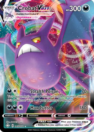 Shining Fates  045/072 Crobat VMAX  - Holofoil - Ultra Rare