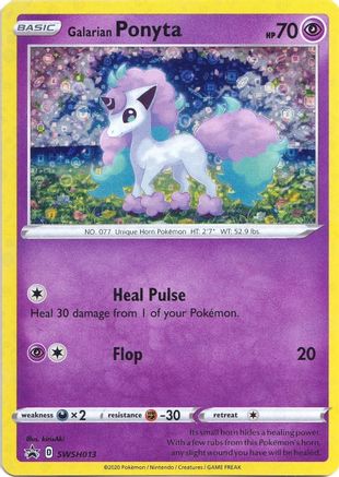 Miscellaneous Cards & Products  SWSH013 Galarian Ponyta  - Holofoil - Promo