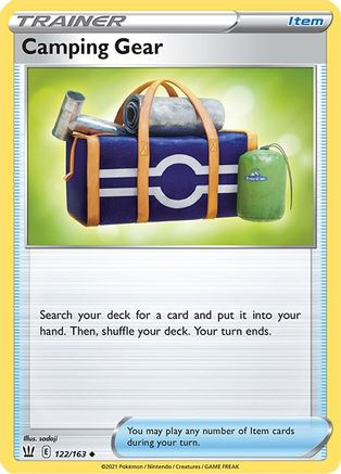 SWSH05 Battle Styles  122/163 Camping Gear  - Reverse Holofoil - Uncommon