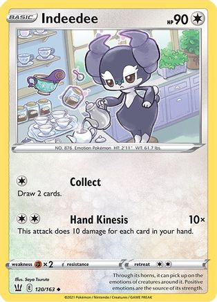 SWSH05 Battle Styles  120/163 Indeedee  - Uncommon