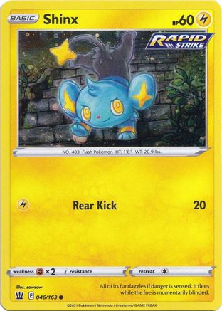 Miscellaneous Cards & Products  046/163 Shinx  - Holofoil - Promo