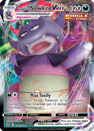 SWSH06 Chilling Reign  100/198 Galarian Slowking VMAX  - Holofoil - Ultra Rare