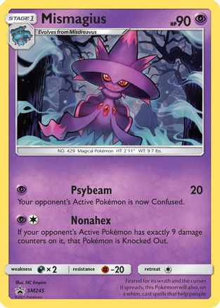 SM Promos  SM245 Mismagius  - Promo