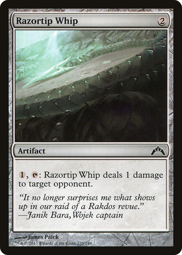 Gatecrash - (GTC-235) - Razortip Whip Foil