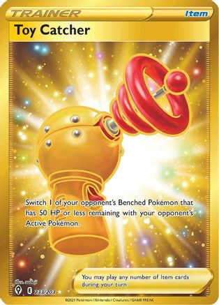 SWSH07 Evolving Skies  233/203 Toy Catcher (Secret)  - Holofoil - Secret Rare