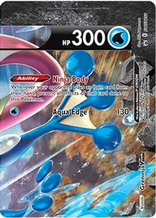 SWSH Sword & Shield Promo Cards  SWSH156 Greninja V  - Holofoil - Promo