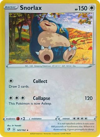 Miscellaneous Cards & Products  141/192 Snorlax  - Holofoil - Promo